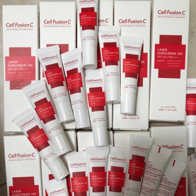 Kem chống nắng cell fusion C