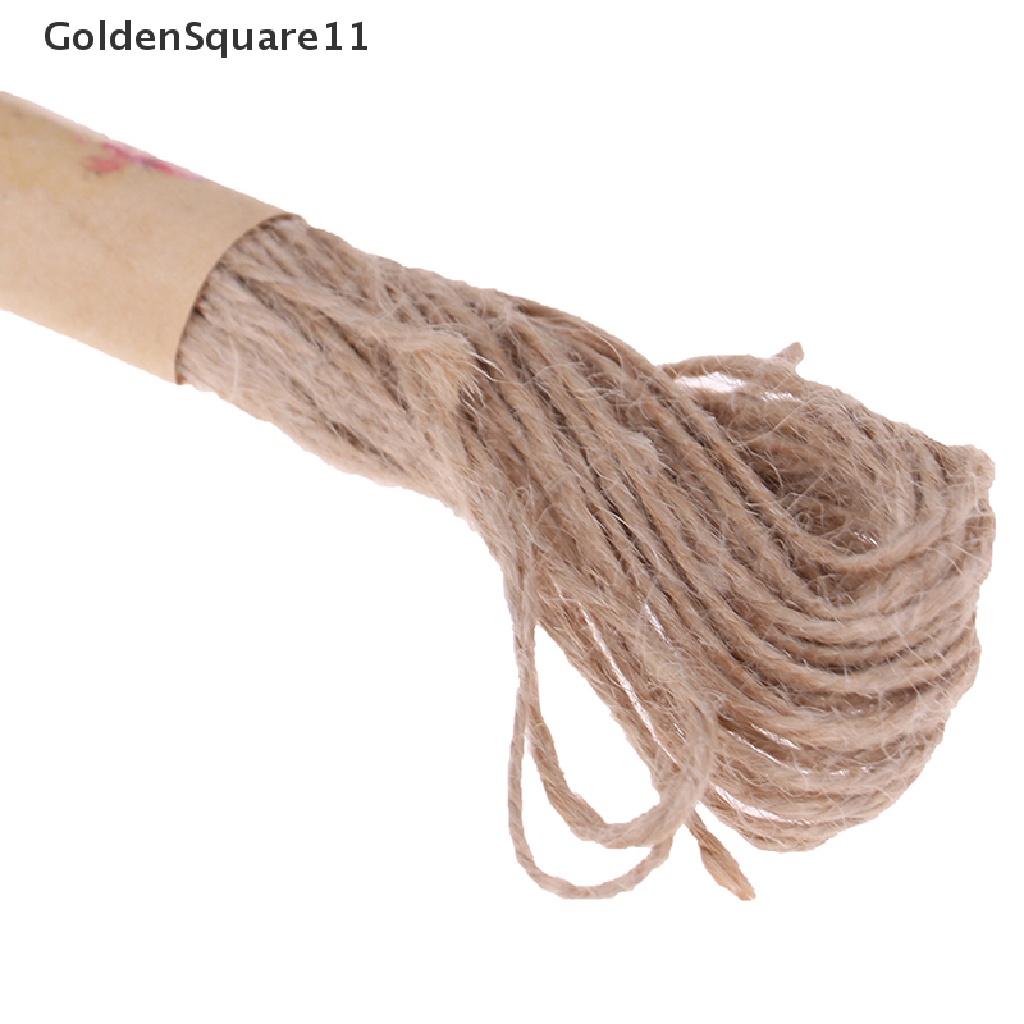 [Goldsquare11] Cuộn Dây Thừng Gai Dầu Tự Nhiên 10m Dùng Làm Đồ Thủ Công DIY Trang Trí