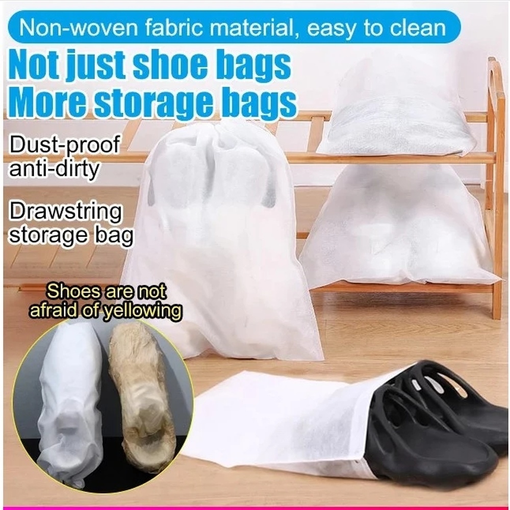 Set 5 Túi Rút Đựng Giày Chống Bụi Bẩn Tiện Dụng