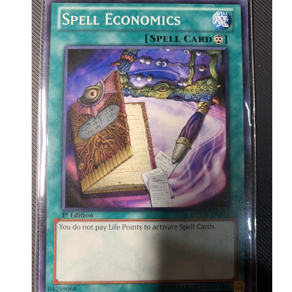 Thẻ bài Yugioh: Spell Economics - LCYW-EN278 - Common



