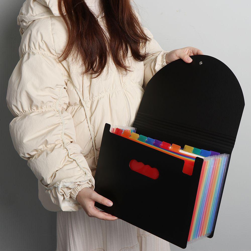 Bìa Đựng Tài Liệu Khổ A4 Có Thể Gấp Gọn Tiện Lợi