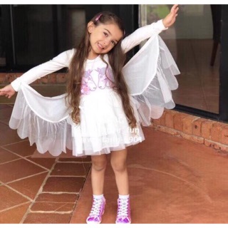 Váy Pony ren trắng cánh thiên thần