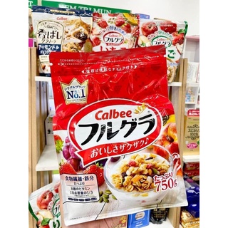Ngũ cốc trái cây Calbee Nhật Bản