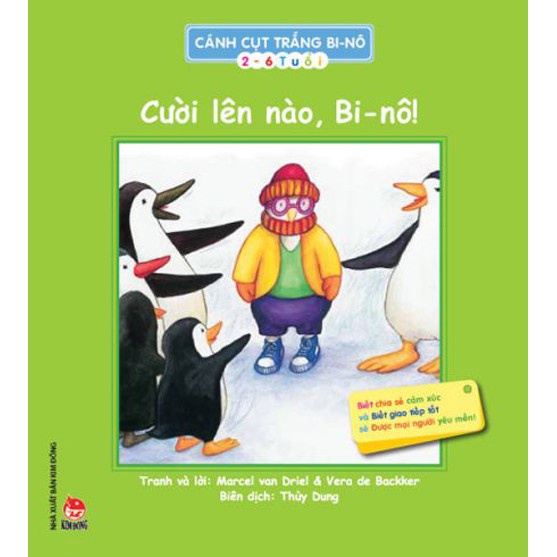 Sách - Cánh cụt trắng Bi-nô - Cười lên nào Bi-nô - 2017