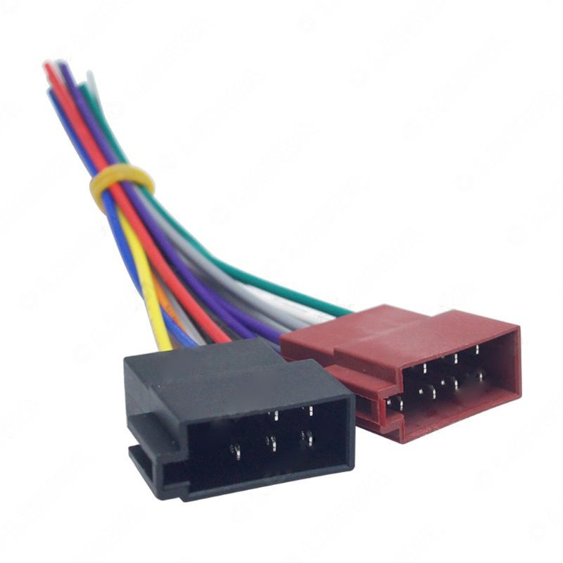 Bộ 2 Dây Cáp ISO Kết Nối Thông Dụng Dễ Lắp Đặt Cho Xe Hơi