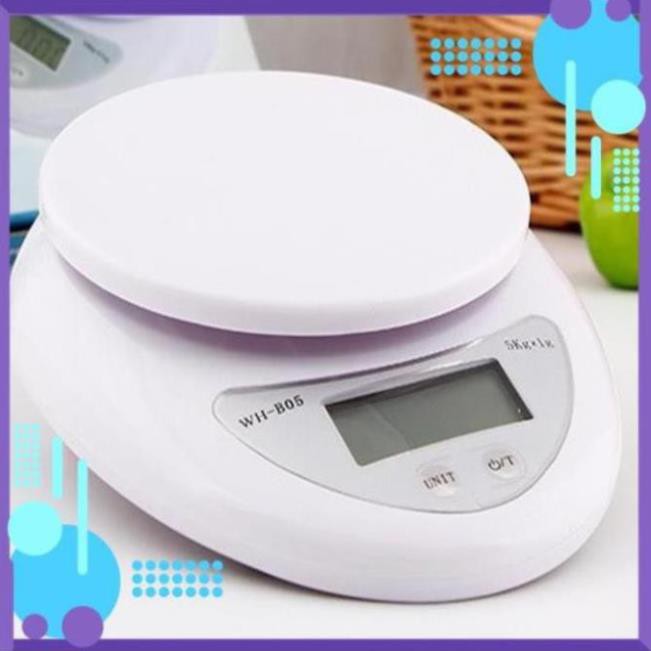 Cân Tiểu Ly 5 Kg Electronic Kitchen Scale – cân thực phẩm gia vị nhà bếp tiện dụng