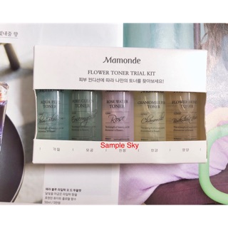 Set nước hoa hồng Mamonde mini