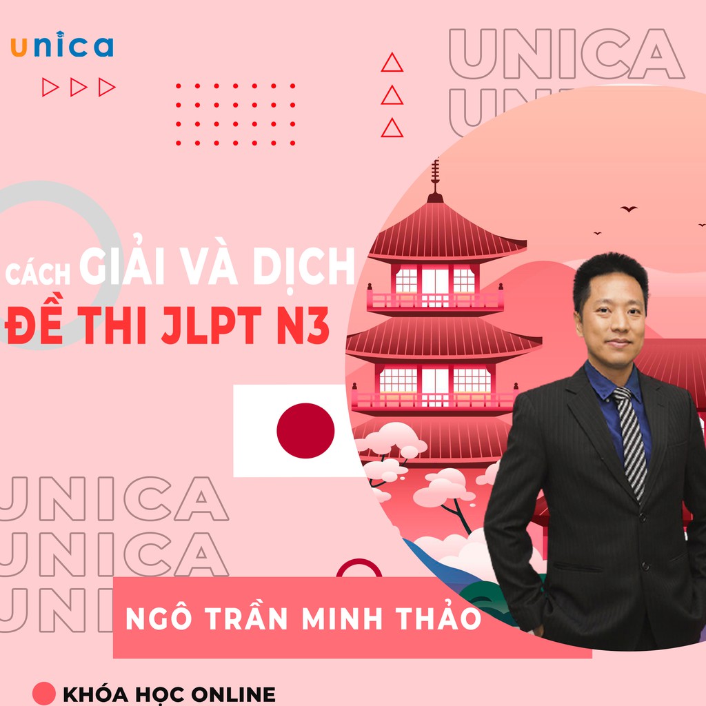 FULL khóa học NGOẠI NGỮ- Học tiếng Nhật- Cách giải và dịch đề thi JLPT N3- Thầy Minh Thảo