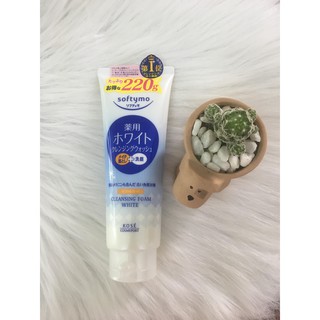 SỮA RỬA MẶT KOSE SOFTYMO WHITE 220g- HÀNG NỘI ĐỊA NHẬT BẢN