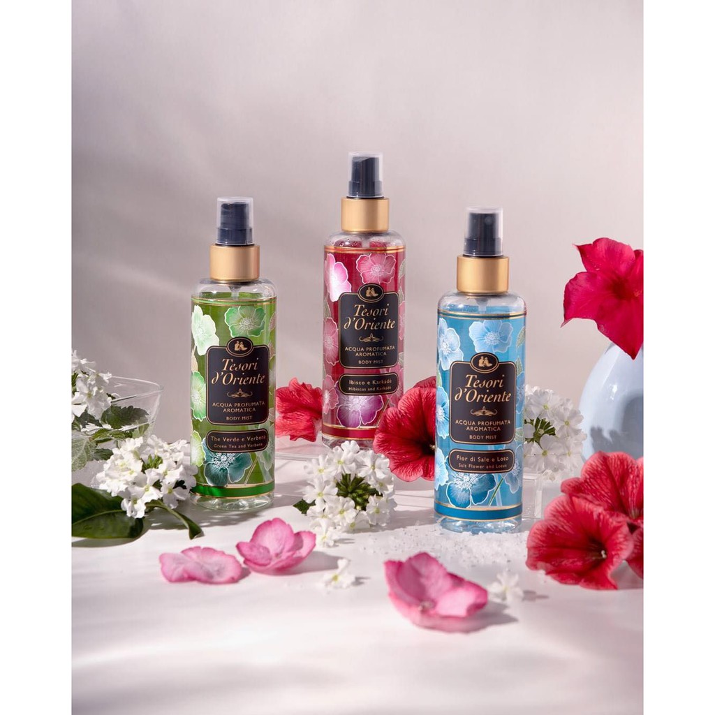 (HÀNG CHÍNH HÃNG) Xịt thơm cơ thể Body mist Tesori d'Oriente 200ml