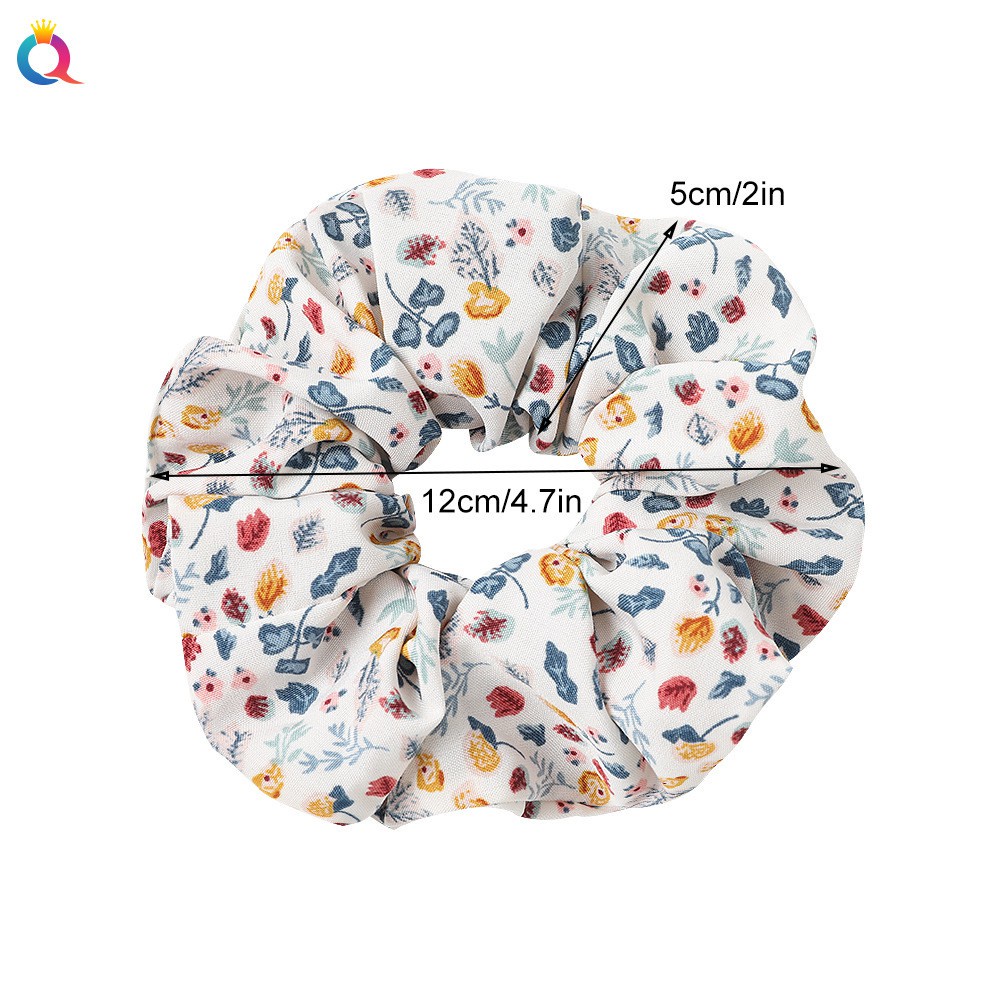 Dây Cột Tóc Vải Bản Lớn Phong Cách Nhật Hàn Dễ Thương Cho Nữ