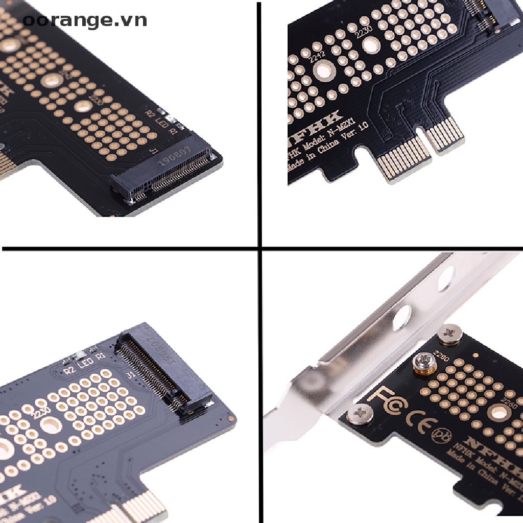 Thẻ chuyển đổi PCIe x4 x2 M.2 NGFF SSD sang PCIe x1 x1 to M.2 | BigBuy360 - bigbuy360.vn