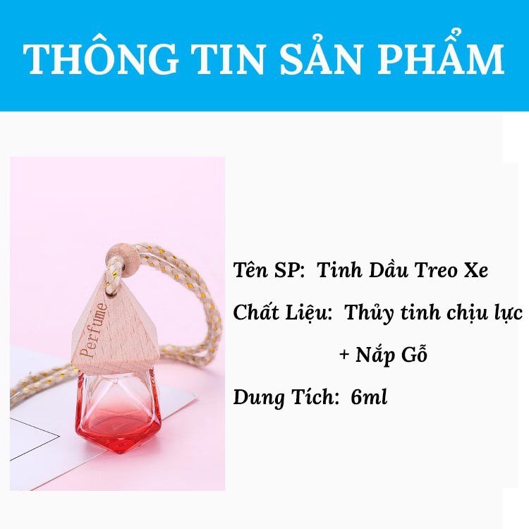 Tinh dầu treo xe , tinh dầu khử mùi nhiều mùi hương