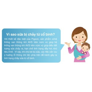 [CHÍNH HÃNG] Bình sữa cổ hẹp PPSU Pigeon 160ml - 240ml