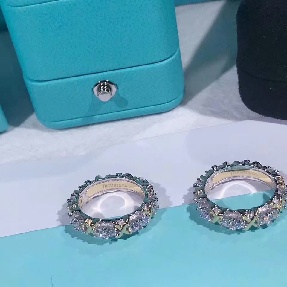 Nhẫn Mạ Bạc 925 Hình Chữ Thập Mới 2021