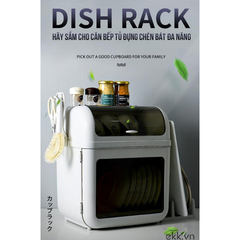 Tủ Đựng Chén Bát Đa Năng Dish Rack - Home and Garden