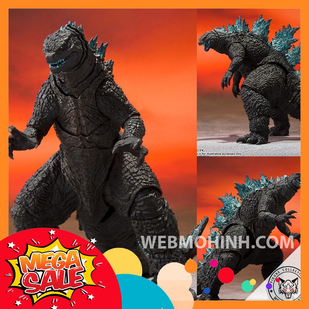 GIÁ HỦY DIỆT Mô Hình Godzilla SHM Godzilla vs Kong 2021 Full Box