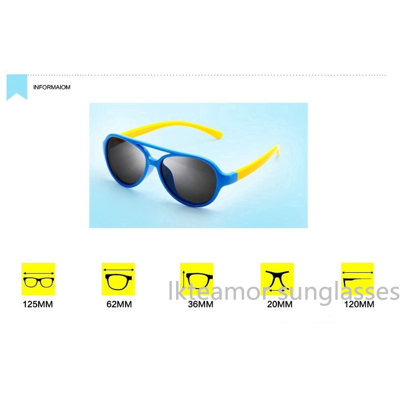 Kính mát phân cực thời trang cho trẻ sơ sinh