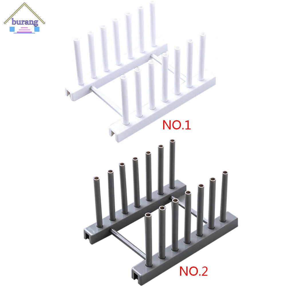 Giá Nhựa Úp Nắp Nồi Ráo Nước Tiện Dụng