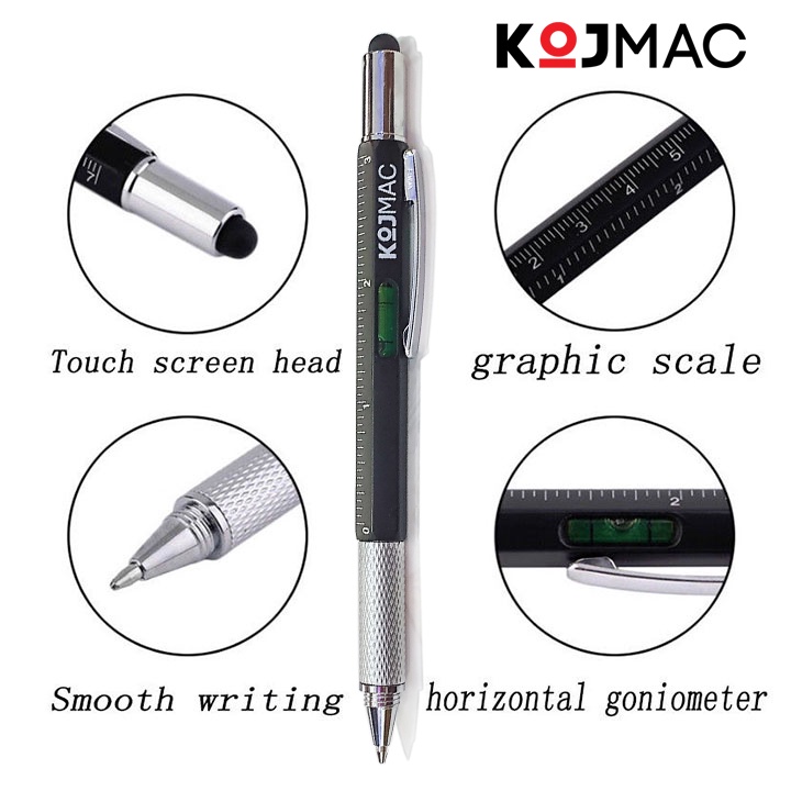 Bút Cảm Ứng Điện Thoại, Máy Tính Bảng, iPad Viết Cảm Ứng 6 trong 1 đa năng