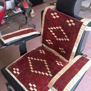 Chiếu trúc bọc ghế cắt tóc ngồi mát lưng và cảm giác êm ái