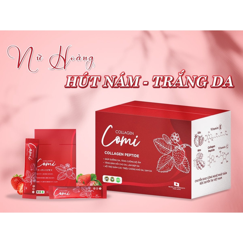 Collagen Comi Hút Nám Trắng Da ]