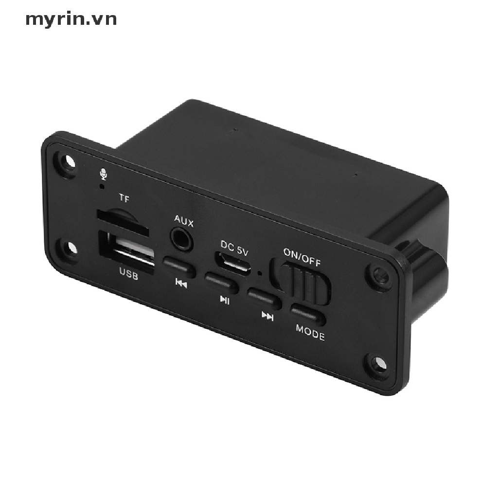 Bảng Mạch Giải Mã Âm Thanh FM Bluetooth 5.0 MP3 2 * 3W Chuyên Dụng Cho Xe Hơi