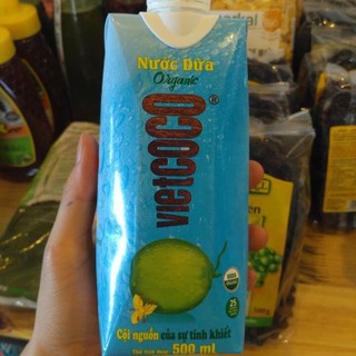 Nước dừa Vietcoco Organic 500ml