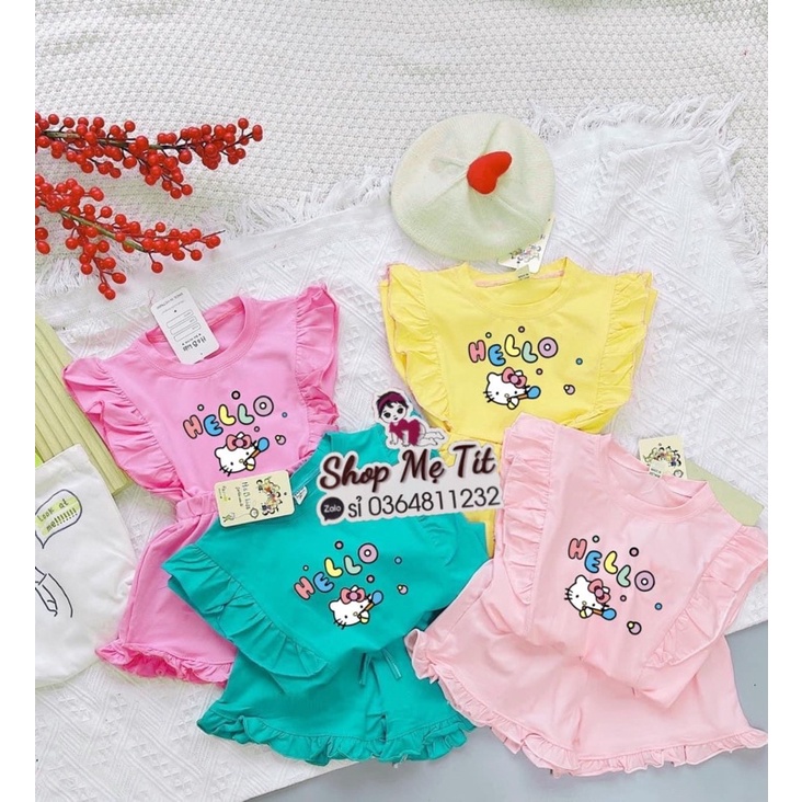 Bộ Hello Kitty Bé Gái Đáng Yêu