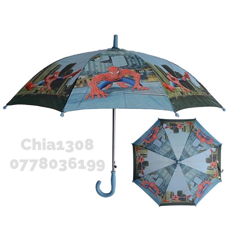 Ô Dù Bé Trai họa tiết hoạt hình dễ thương(sỉ ib)