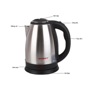 Ấm siêu tốc snk-18ns chính hãng bảo hành 12 tháng toàn quốc