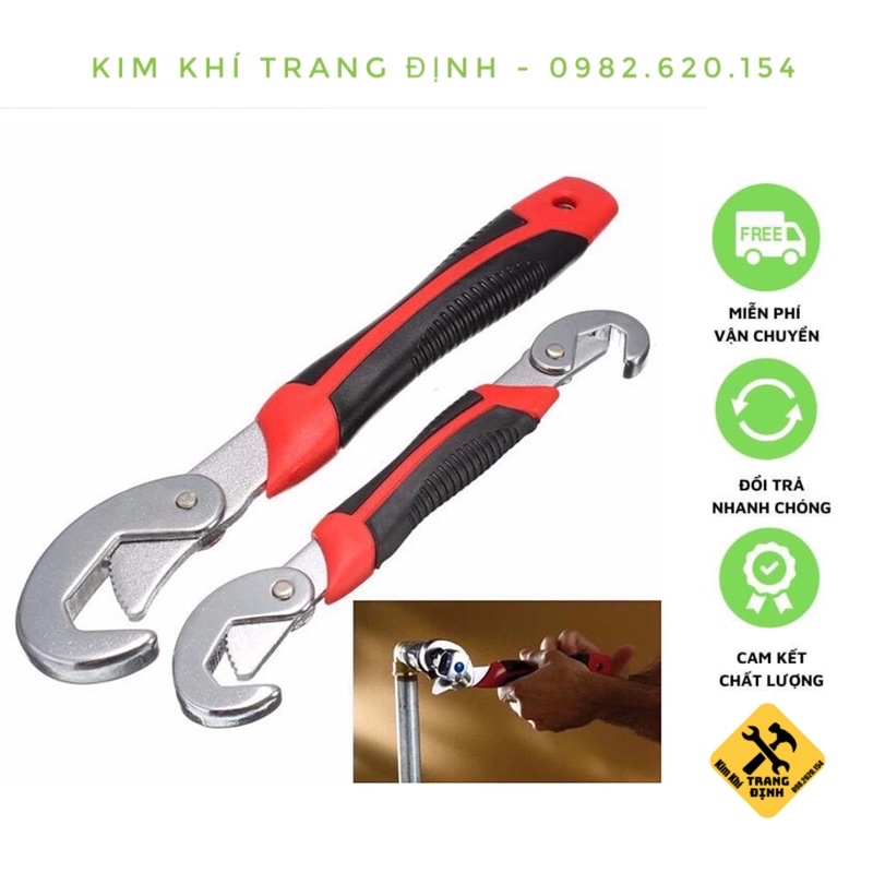 Bộ cờ lê đa năng 9-32mm 2 chi tiết thép siêu cứng cao cấp