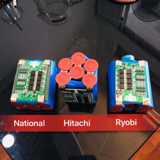 Khối pin 3s National Hitachi Ryobi 5000mah