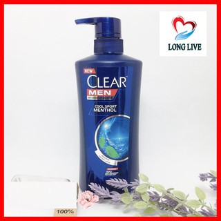Dầu gội Thái Lan Clear Men cool sport method bạc hà 400ml