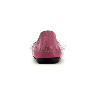 Giày nữ búp bê da bò màu tím PH7911