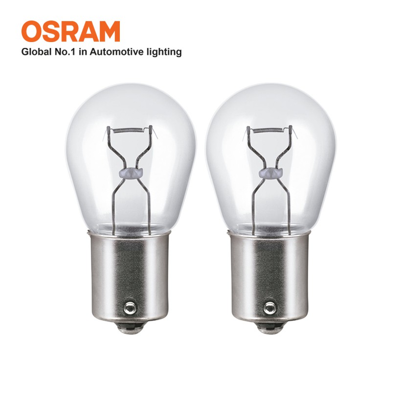 [Mã BMBAU50 giảm 10% đơn 99k] Combo 2 Bóng Đèn Sau 1 Tim OSRAM Original P21W 24V 21W (Chân Thẳng) Nhập Khẩu Chính Hãng