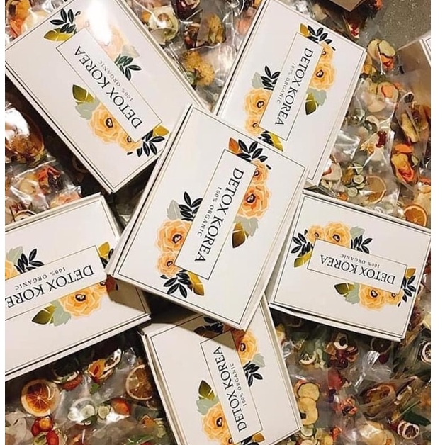 Trà DEXTOX Hoa Quả Và Thảo Mộc Thải Độc- Giảm Cân