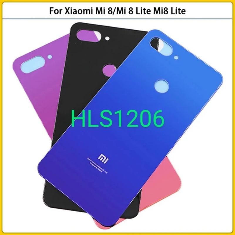 Nắp kính lưng MI 8 Lite chất lượng cao