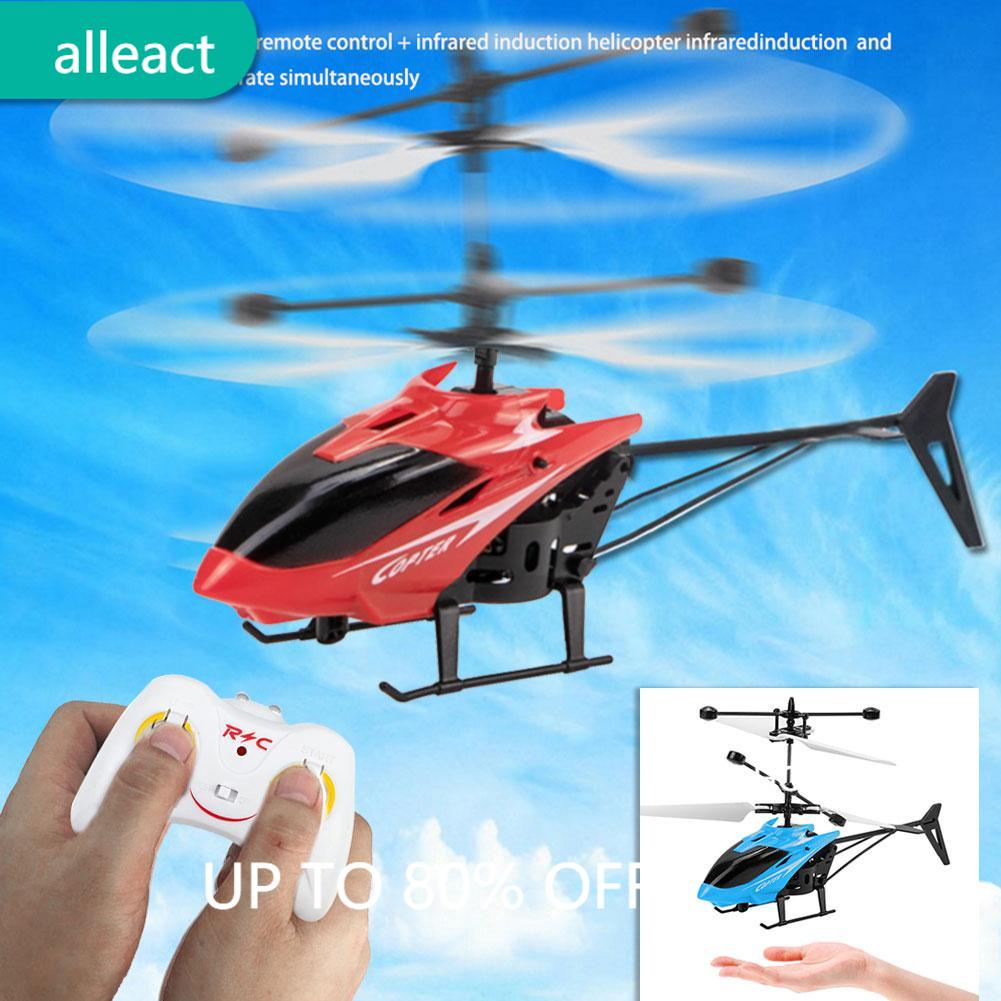 AL Máy bay trực thăng cảm ứng từ xa Mini RC Cảm ứng hồng ngoại 2CH Máy bay trực thăng con quay RC Drone đồ chơi