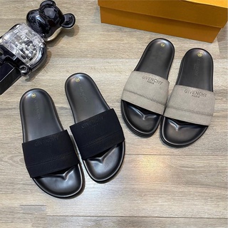 Dép nam givenchy, dép quai ngang da thật, bảo hành lỗi 1 đổi 1 ảnh thật shop chụp