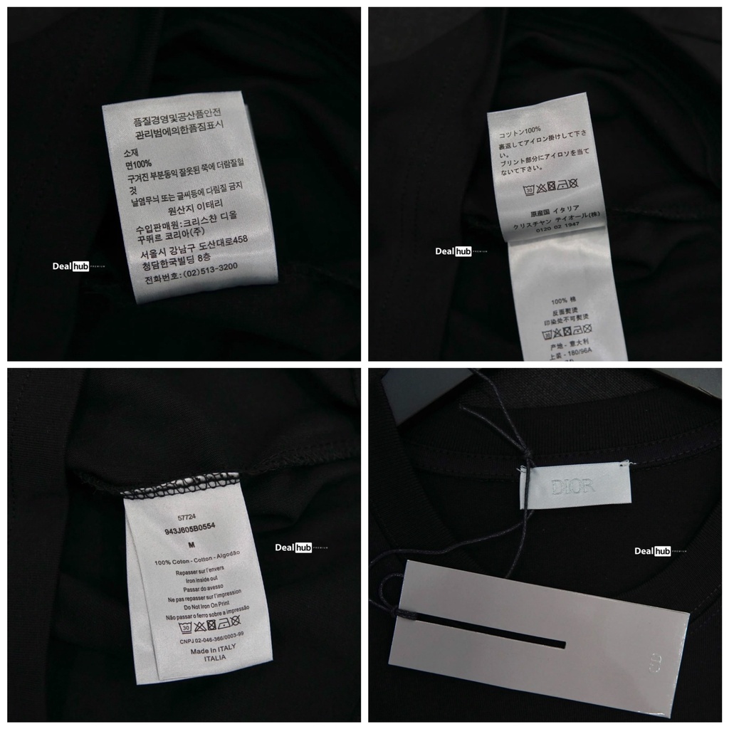 Áo Phông Tay Lỡ D*I.O.R Basic - 100% cotton