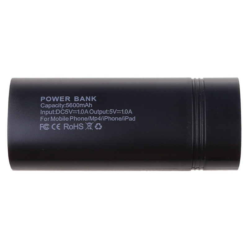 Vỏ pin sạc dự phòng 2 pin 18650 mini USB DIY