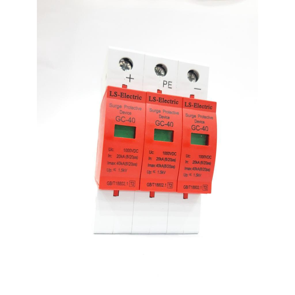 Thiết bị chống sét DC 1000V 3P 40KA LS-Electric chống sét lan truyền