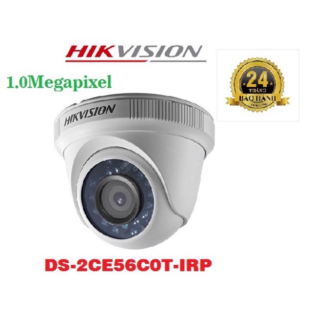 Camera HD-TVI Hikvision DS-2CE56C0T-IR/IRP