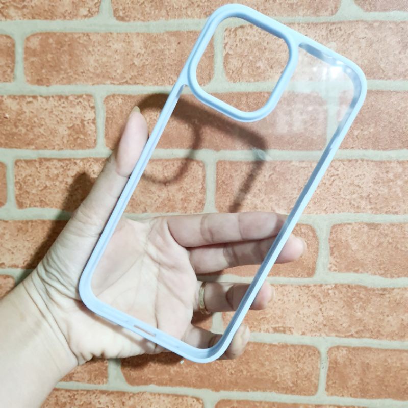 Ốp lưng LIKGUS lưng trong viền màu máy iPhone 13 pro max , 13 , 13 pro , 12 pro max , 12 , 12 pro , 11 pro max ,11
