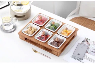 (Order) Khay đựng mứt tết phong cách Nhật Bản