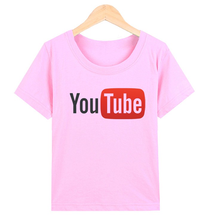 Áo thun nữ Cotton tay ngắn in hình Yotube xì teen ATNK 1078