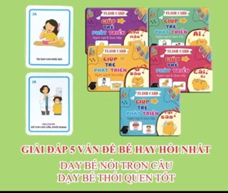 Bộ thẻ học flashcard cho bé