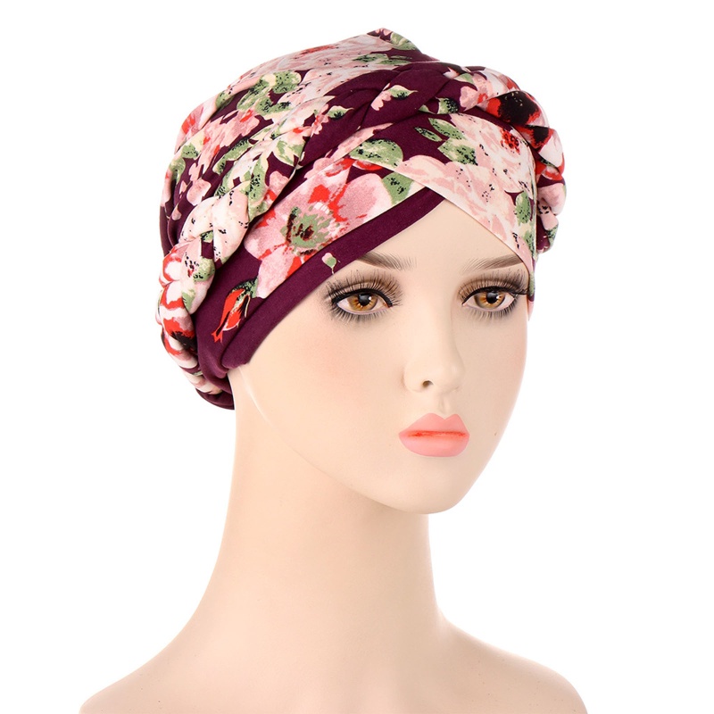 Mũ Turban Bện Sợi Cho Phụ Nữ Mang Thai