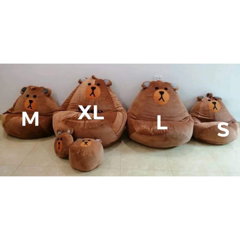 Ghế lười hạt xốp chất vải nhung lạnh hàn quốc